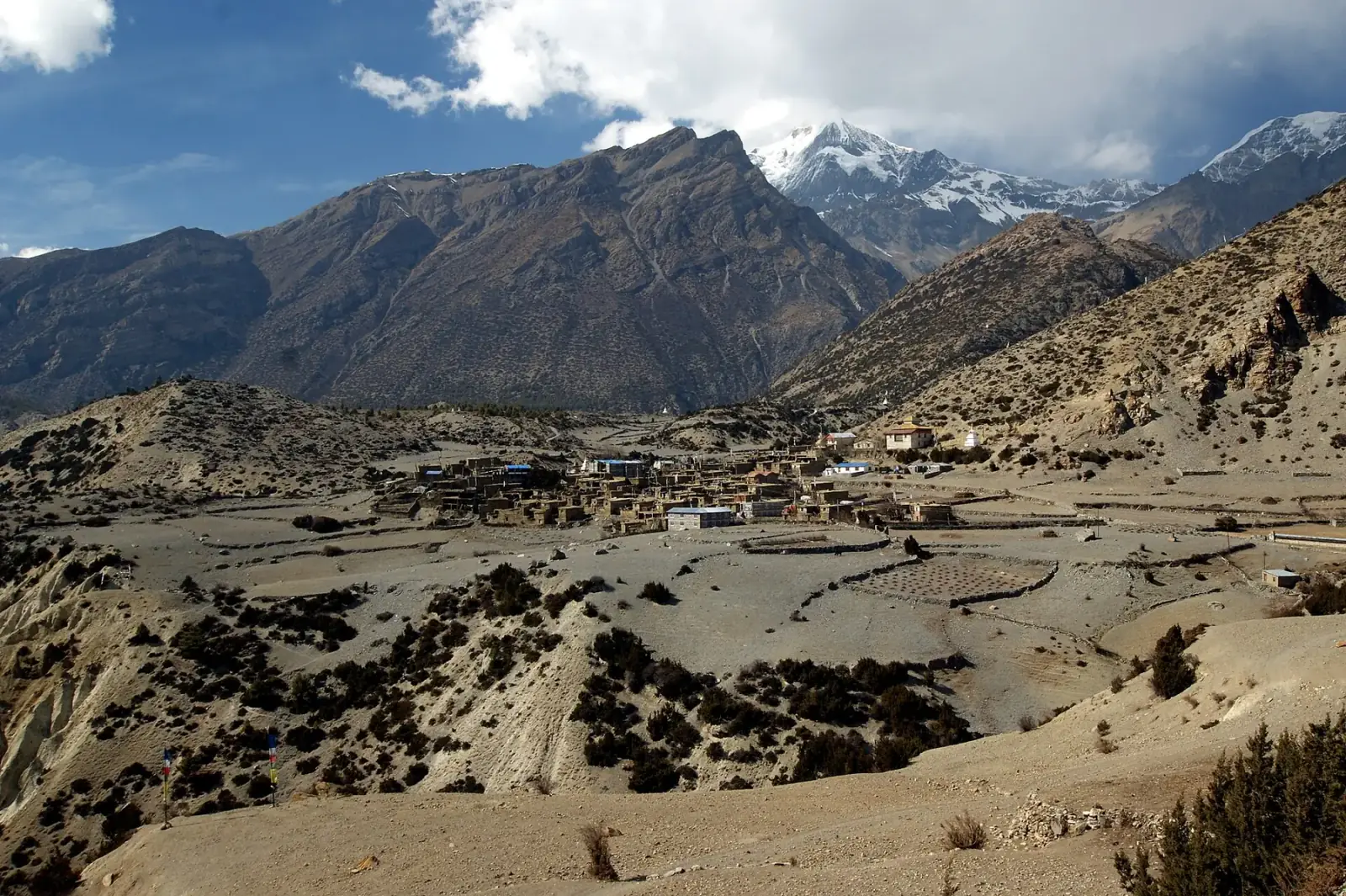 Ngawal, Manang, Nepal — on the Nar Phu Valley trek route