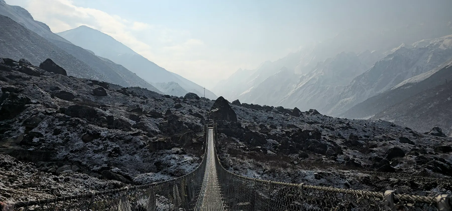 Kyanjin Valley Range — in the Langtang region