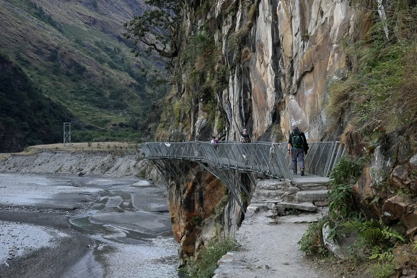 Yaru Bagar to Jagat, Gorkha District, Manaslu Trek, Nepal — on the Tsum Valley trek route